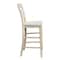 International Concepts Tuscany Bar Height Stool, 30" Seat Height, Unfinished S-293 - alternate 6